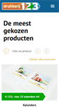 Mobile Screenshot of drukkerij123.nl